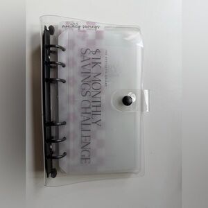 A6 1K Monthly Savings Challenge Binder